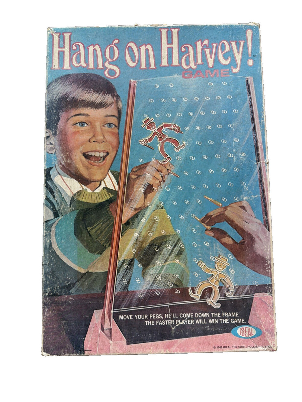 Vtg 1969 Hang on Harvey! 2 Player Game by Ideal Toy Corp Complete